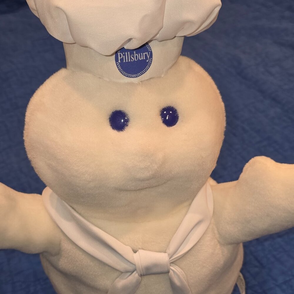 Vintage Pillsbury Doughboy Stuffed Puppet